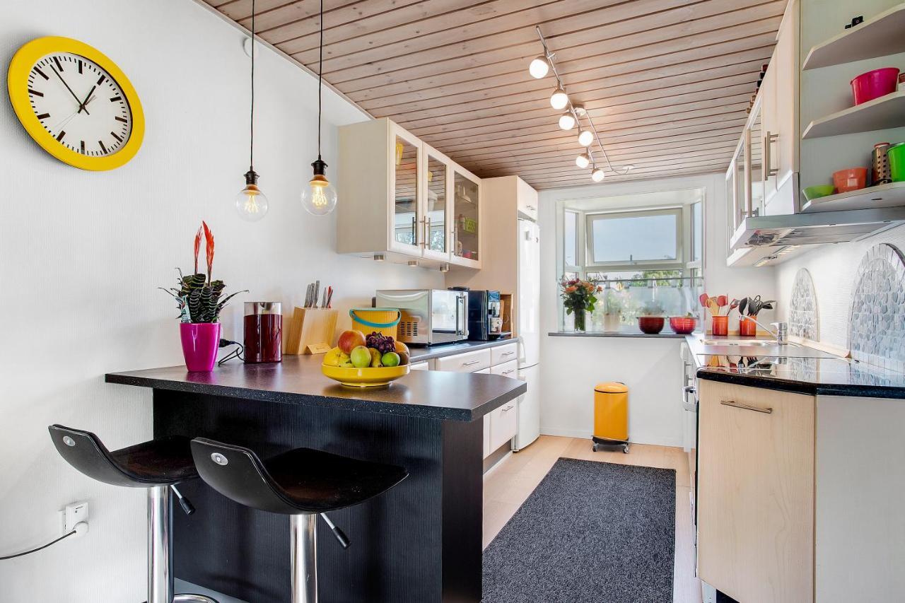 Fredelig Overnatning Ved Sundet Og Norrestrand So Horsens Kültér fotó